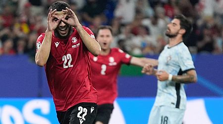 Euro 2024: Georgia stun Portugal to reach last-16, Belgium, Romania, Slovakia also advance