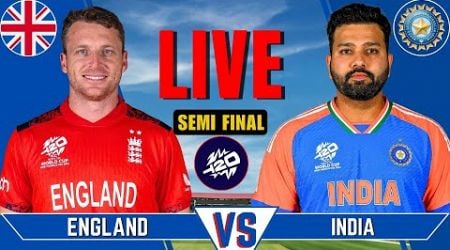 INDIA vs ENGLAND Live Match | Live Score &amp; Commentary | IND vs ENG Semi-Final Match Live
