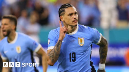 Nunez scores as Uruguay win Copa America opener