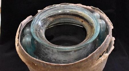 2,000-year-old funerary urn found in Spain contains the world's oldest known liquid wine