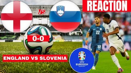 England vs Slovenia 0-0 Live Stream Euro 2024 Football Match Score Commentary Highlights Three Lions