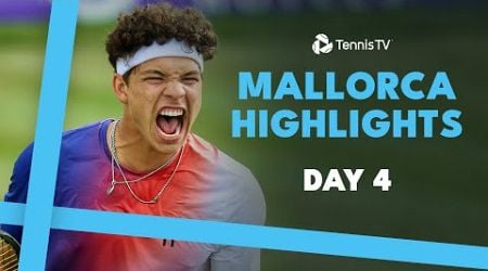Shelton Takes On Hijikata; Fognini vs Mensik &amp; More | Mallorca 2024 Day 4 Highlights