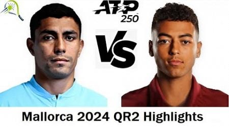 Thiago Monteiro vs Paul Jubb | Mallorca 2024 QR2 Highlights