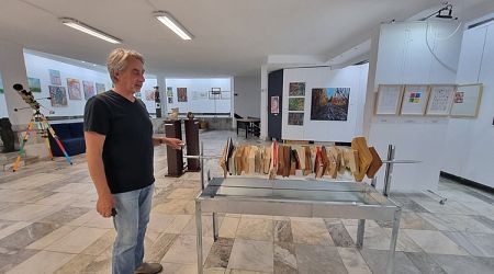 French Artist Bruno-Georges David Opens Exhibition in Lovech