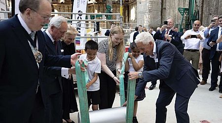 Bermondsey pupils bury time capsule with seeds and letters for future generations