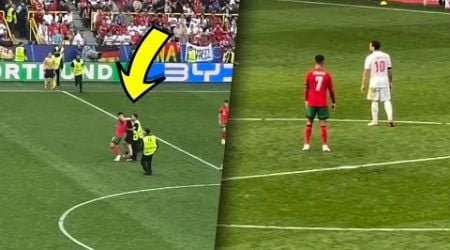 Cristiano Ronaldo Attacked by Fans Portugal vs Turkey