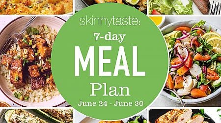Free 7 Day Healthy Meal Plan (June 24-30)