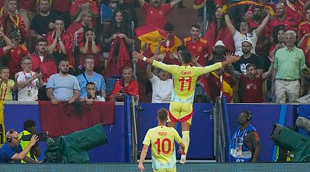 Spain stay perfect to eliminate Albania from Euro 2024