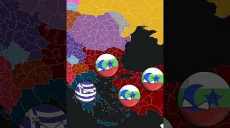 #europe #map #countryballs #turkey #bulgaria #greece