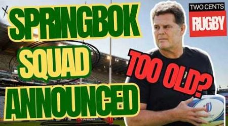 Rassie&#39;s Springbok Squad for Ireland Tests - Veterans Return - July Rugby Tests 2024
