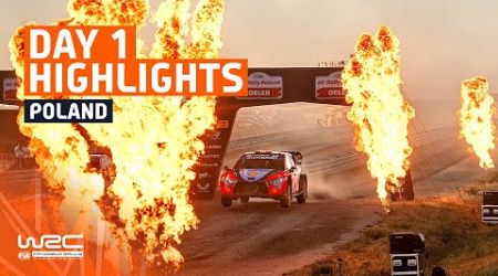 Day 1 Highlights | WRC ORLEN 80th Rally Poland 2024