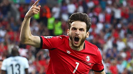 Georgia stun Portugal to reach last 16 on historic night