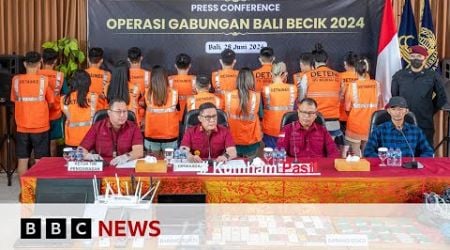 Indonesia detains Taiwanese cyber gang | BBC News
