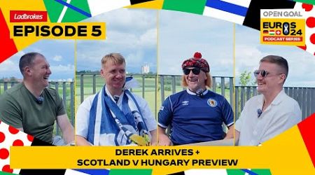 DEREK FERGUSON ARRIVES IN STUTTGART TO PREVIEW SCOTLAND vs HUNGARY | Open Goal Euros Podcast Ep 5