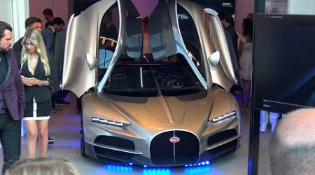 First BUGATTI TOURBILLON is Exhibited in Monaco to its Future Buyers!! The 1,800hp Bugatti Unveiled!