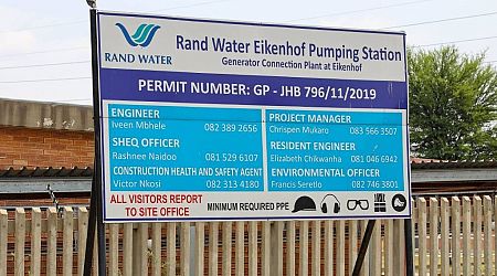Rand Water maintenance: Joburg reservoir levels still critical but some improvements showing