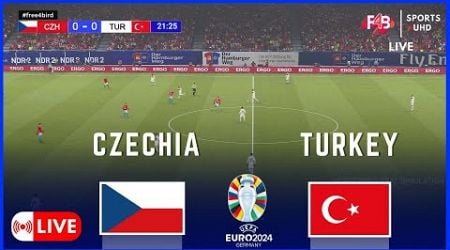 CZECH REPUBLIC VS TURKEY LIVE | UEFA EURO 2024 | .SIMULATION &amp; LIVE SCORE #uefa #euro2024