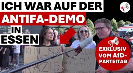 Stimmen von der Antifa-Demo in Essen | AfD Parteitag 2024