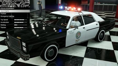 GTA 5 - DLC Vehicle Customization - Bravado Greenwood Cruiser (Dodge Monaco Police Car)