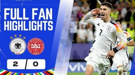 Kai Havertz Delivers! Hojlund POOR! Germany 2-0 Denmark Highlights