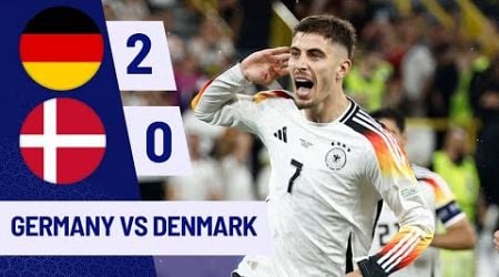 Jamal Musiala &amp; Kai Havertz Goal | Germany vs Denmark 2-0 | Highlights | UEFA EURO 2024 GERMANY