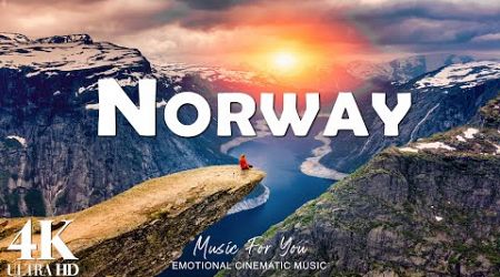 NORWAY 4K - Epic Cinematic Music | Stunning Scenic Relaxation Film