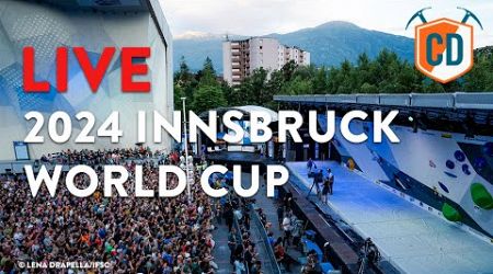 Live From Black Diamond HQ x Innsbruck World Cup 2024 - Men&#39;s Boulder Breakdown