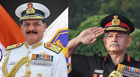 In A First, Former Sainik School Classmates Rise to Lead Indian Army and Navy