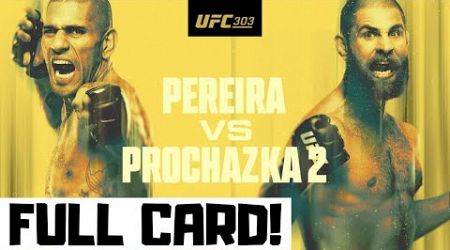 UFC 303 Predictions Pereira vs Prochazka 2 Full Card Betting Breakdown