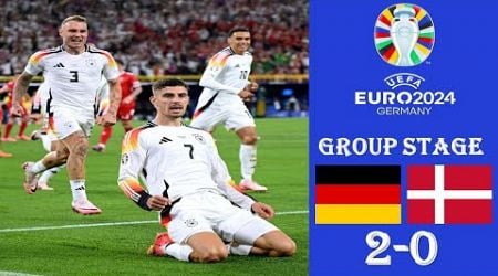Germany vs Denmark 2-0 Extended Highlights Goals - EURO 2024