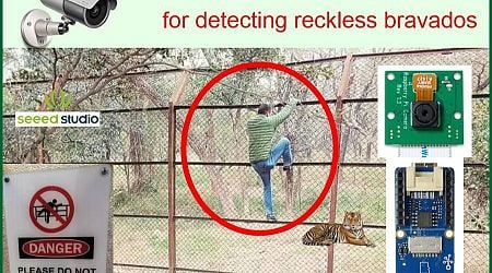 Embedded Vision AI based Zoo Security Guard