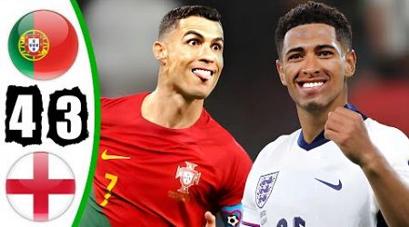 Portugal vs England 4-3 - All Goals &amp; Highlights - euro 2024