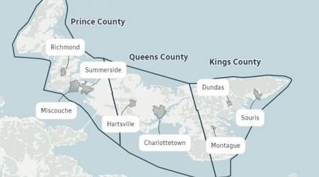 Opinions on P.E.I.'s unofficial boundaries are all over the map