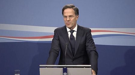 Rutte will give farewell speech this afternoon before stepping down as Prime Minister