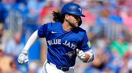Bo Bichette out of Blue Jays' lineup for series finale vs. Yankees