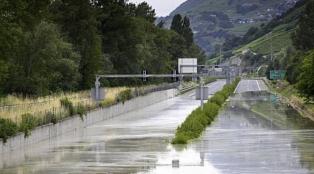 At least four dead in Switzerland and Italy as storms cause flooding and landslides