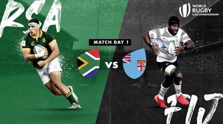 LIVE Rugby | South Africa vs Fiji | 2024 World Rugby Under 20 Championship