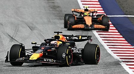 Max Verstappen and Lando Norris fight ends in tears as George Russell wins Austrian GP