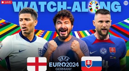 England v Slovakia | LIVE Reaction &amp; Watchalong | UEFA Euro 2024