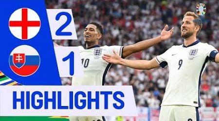 England vs Slovakia 2-1 HIGHLIGHTS | UEFA Euro 2024