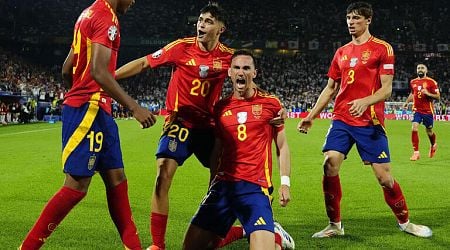 Spain to face Germany in Euro quarterfinals after comeback vs. Georgia