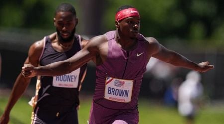 Aaron Brown, Audrey Leduc cap Olympic athletic trials as men's, women's 200-metre champs