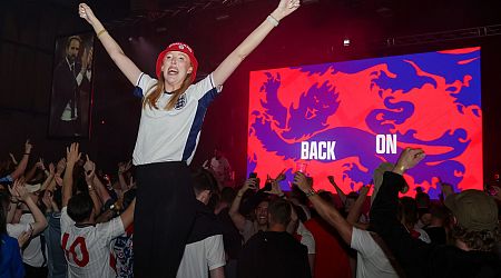 Euro 2024: Prince William, Idris Elba and Avril Lavigne fans celebrate England's victory over Slovakia
