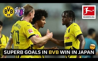 Adeyemi and Bynoe-Gittens with screamers! | BVB vs Cerezo Osaka Highlights