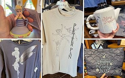 New Peter Pan, Tinker Bell, and Mary Poppins Merchandise Available at EPCOT