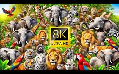 WILDLIFE &amp; ANIMAL ADVENTURES 60FPS 8K VIDEO ULTRA HD #8K