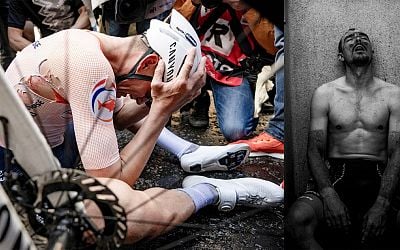 Photographer Captures the Suffering Endured by Professional Cyclists