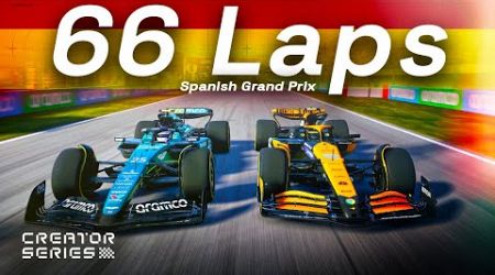 66 Laps of Spain - F1 24 Creator Series S7: 100% Race