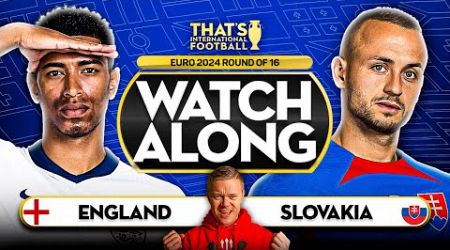 ENGLAND vs SLOVAKIA! LIVE EURO 2024 with Mark GOLDBRIDGE
