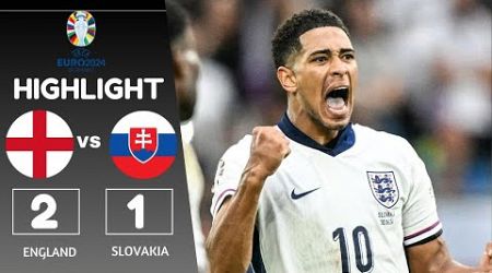 England vs Slovakia 2-1 | All Goals &amp; euro 2024 Full Match